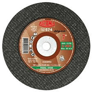 DISCO ABRASIVO CORTE DE PIEDRA 7X 3/32 X 5/8