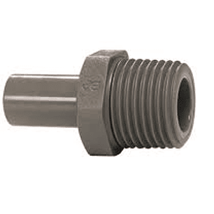 ADAPTADOR DE 1/2 CUERDA RECTA A 1/2 NPT