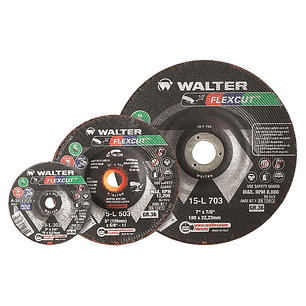 DISCO ABRASIVO DE DESBASTE ANGULAR 4.1/2 GRANO 60 MOD: 15L456 A 60 X FLEXCUT