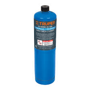 CILINDRO DE GAS PROPANO DE 400 GRAMOS AZUL