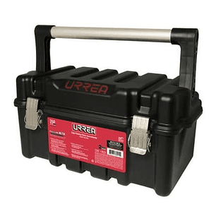 Caja portaherramientas plástica modular con organizador 18