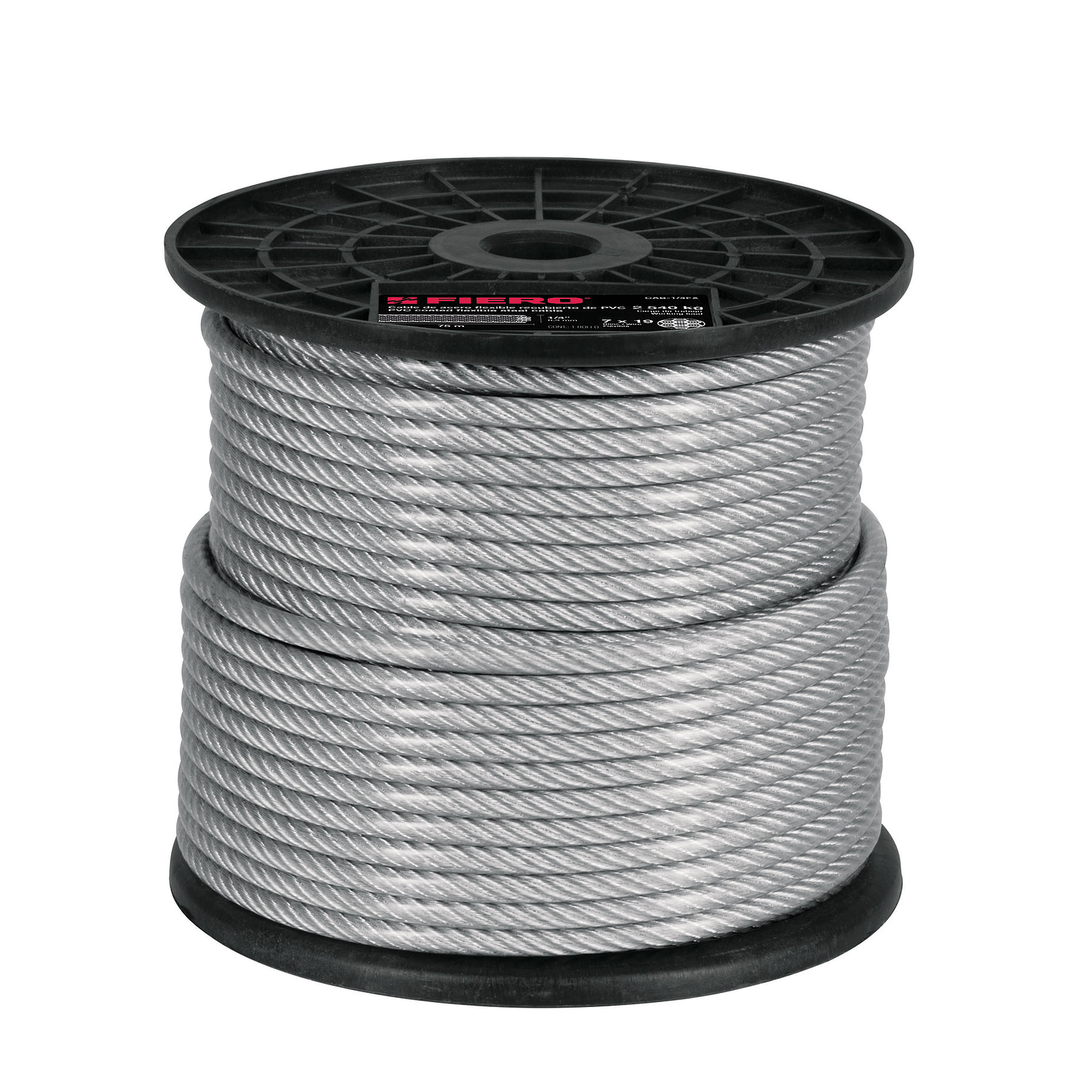 CABLE DE ACERO 1/4