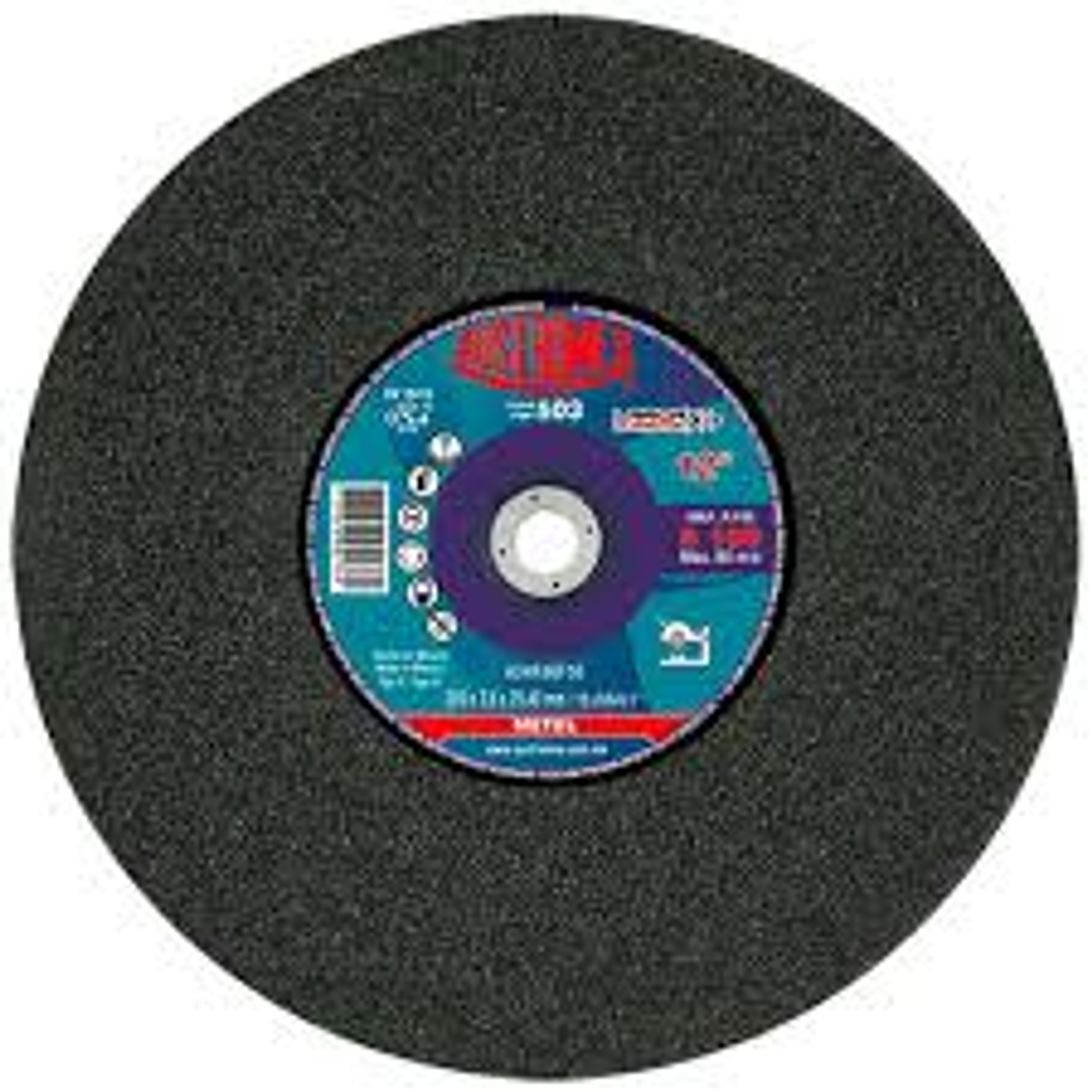 DISCO ABRASIVO CORTE METAL 12