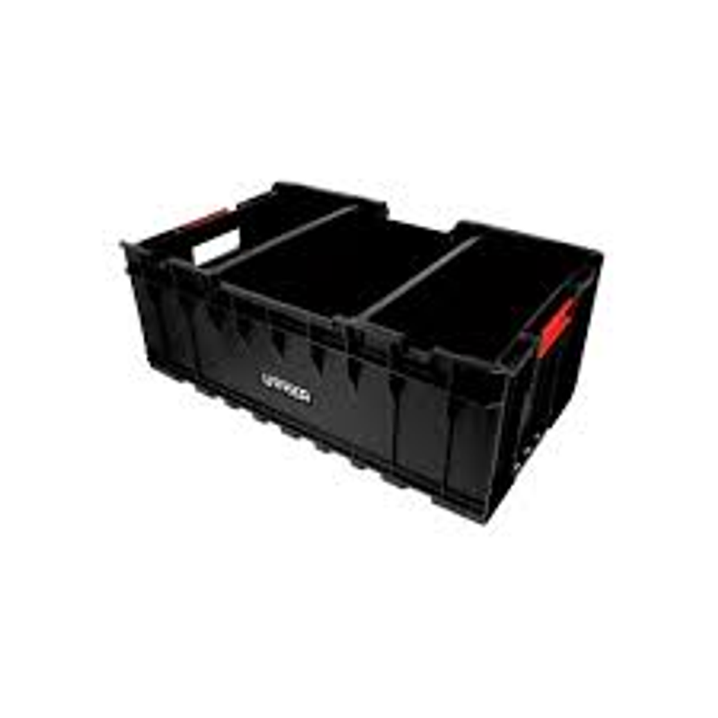 Caja portaherramientas plástica modular con separadores 22