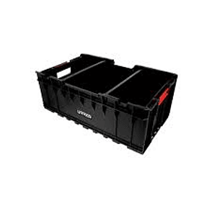 Caja portaherramientas plástica modular con separadores 22