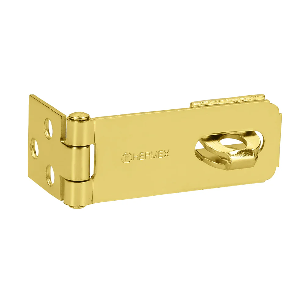 BRASS SAFETY HASP 3