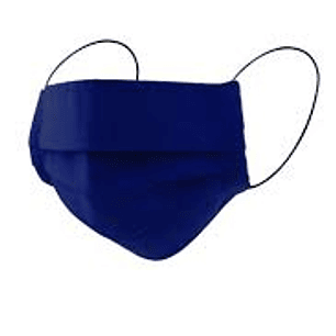 CUBREBOCA LAVABLE COLOR AZUL