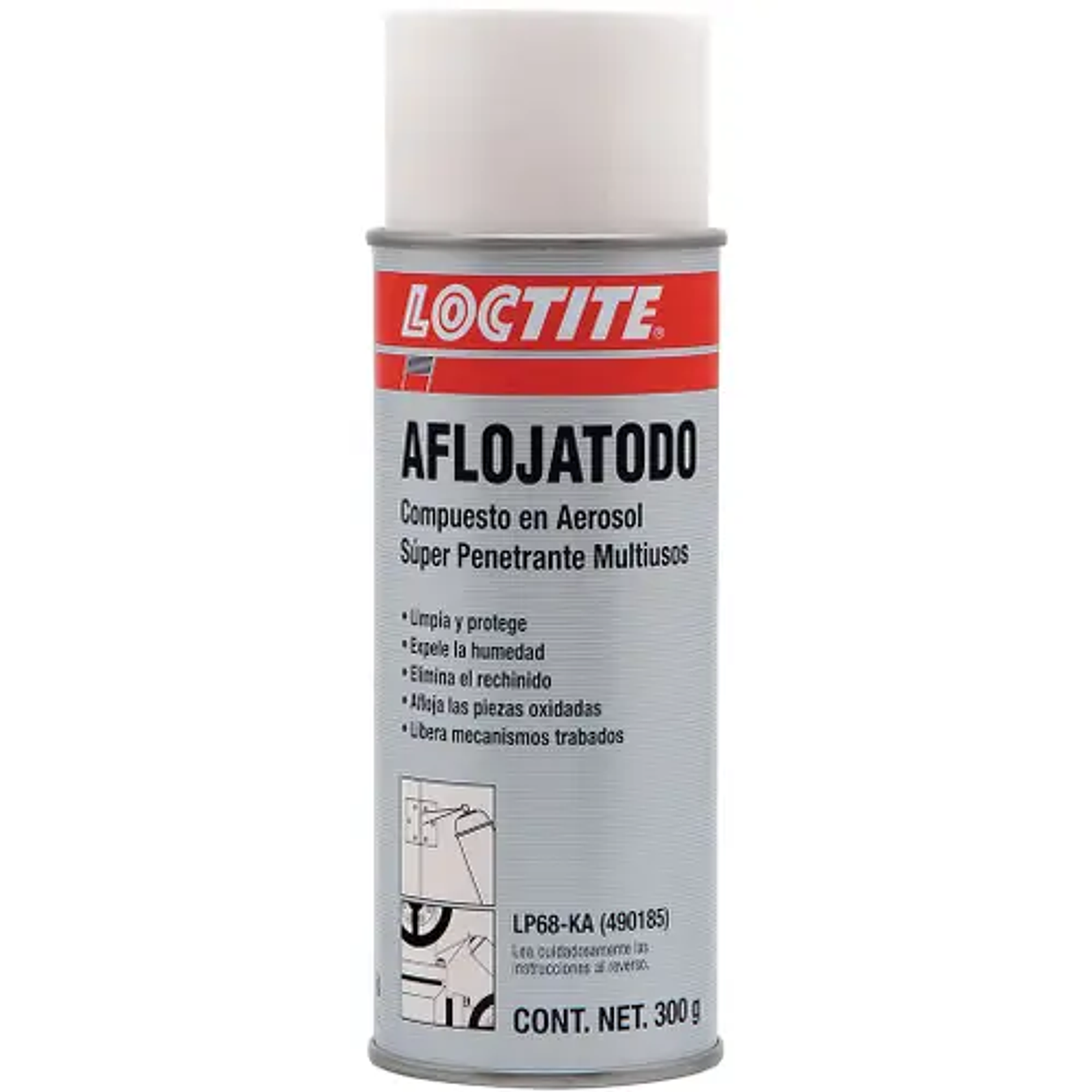 AFLOJATODO AEROSOL300 GR LP68 KA IDH 490185 1