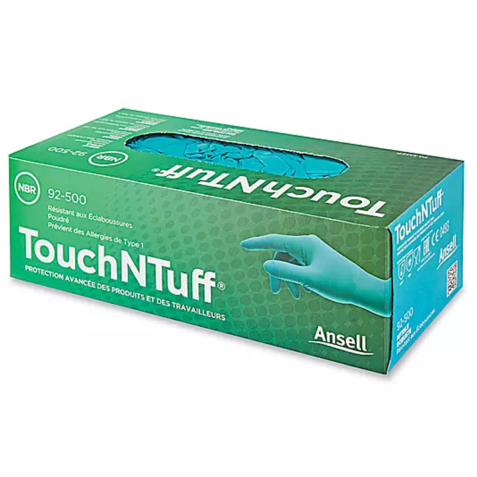 GUANTE NITRILO SIN POLVO 5MIL CAJA 100/DP T/M 1