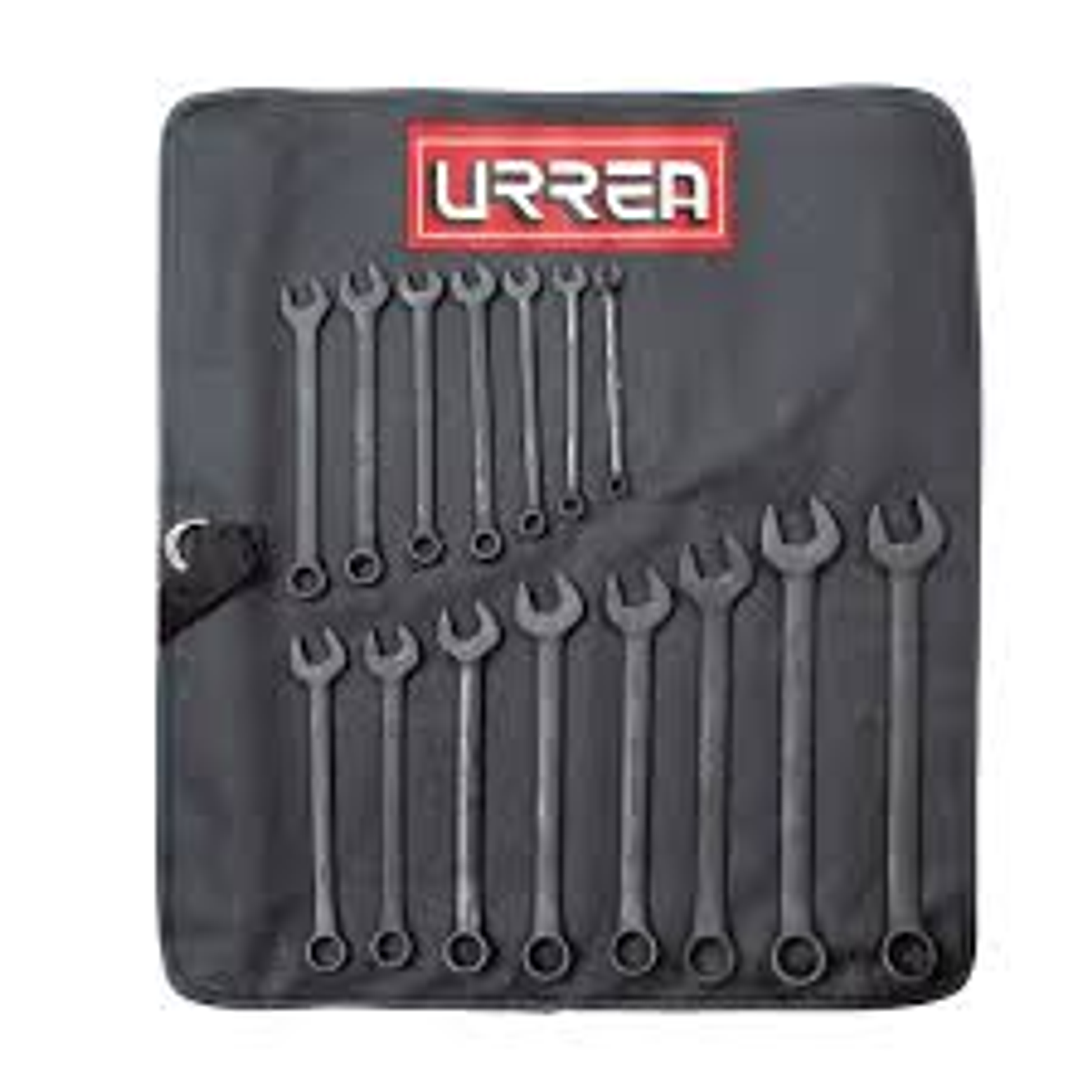 Juego de llaves combinadas fosfatizadas en pulgadas, 12 puntas, 15 piezas 1