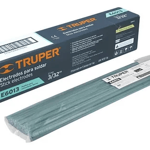 ELECTRODO 6013 DE 1/8 PULGADA BOLDA DE 1 KG