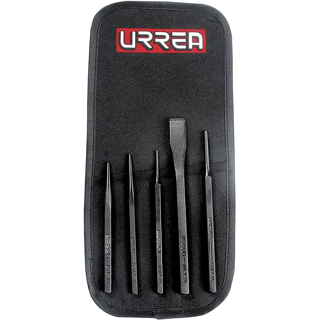 Juego de punzones y cinceles, 5 piezas 1