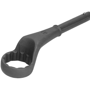 Llave acodada de alta palanca fosfatizada sin cola en pulgadas, 12 puntas, 2 1/8