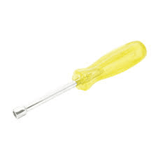 Destornillador con mango ámbar, de caja métrico 7 mm x 3