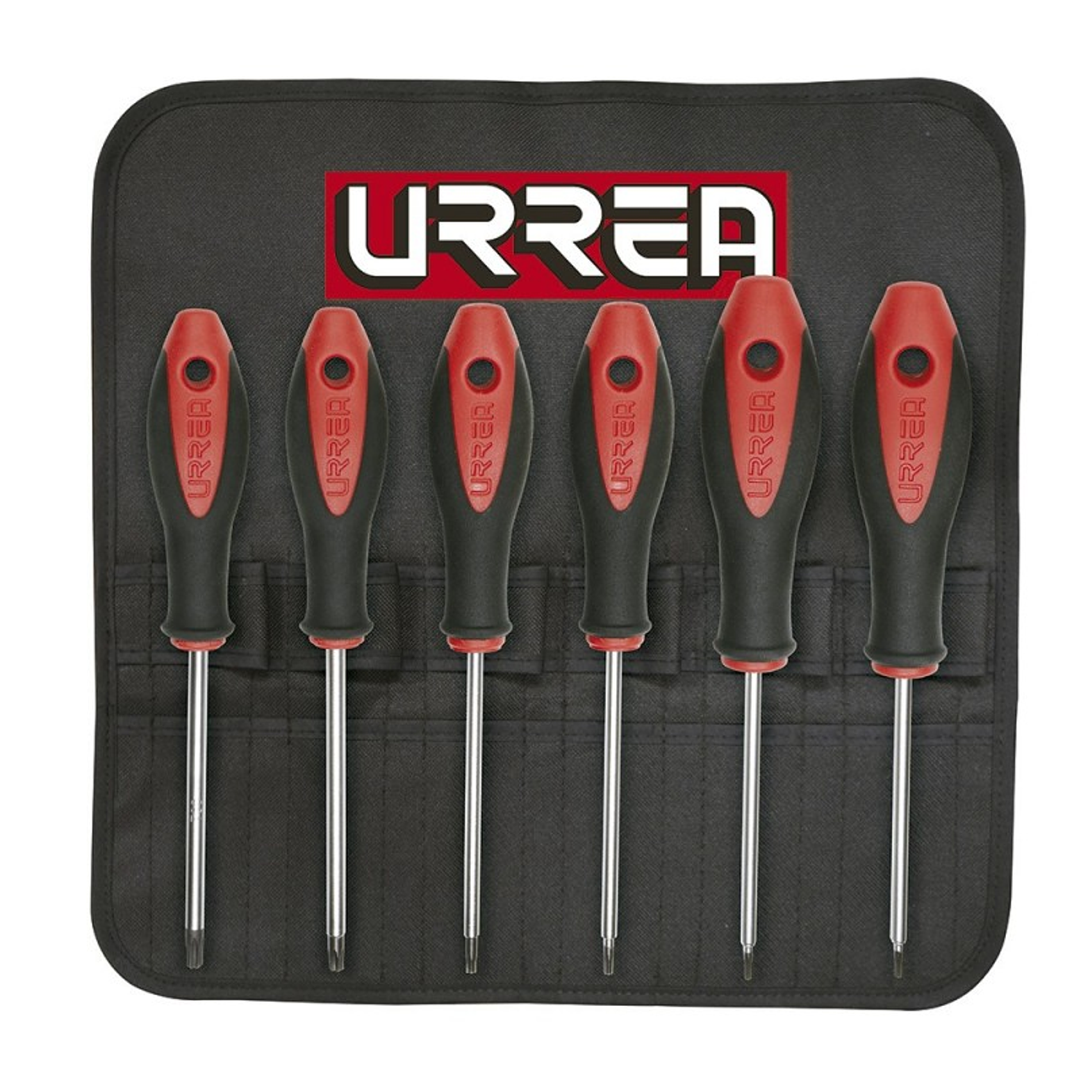 Juego de destornilladores con mango bimaterial punta torx, 6 piezas 1