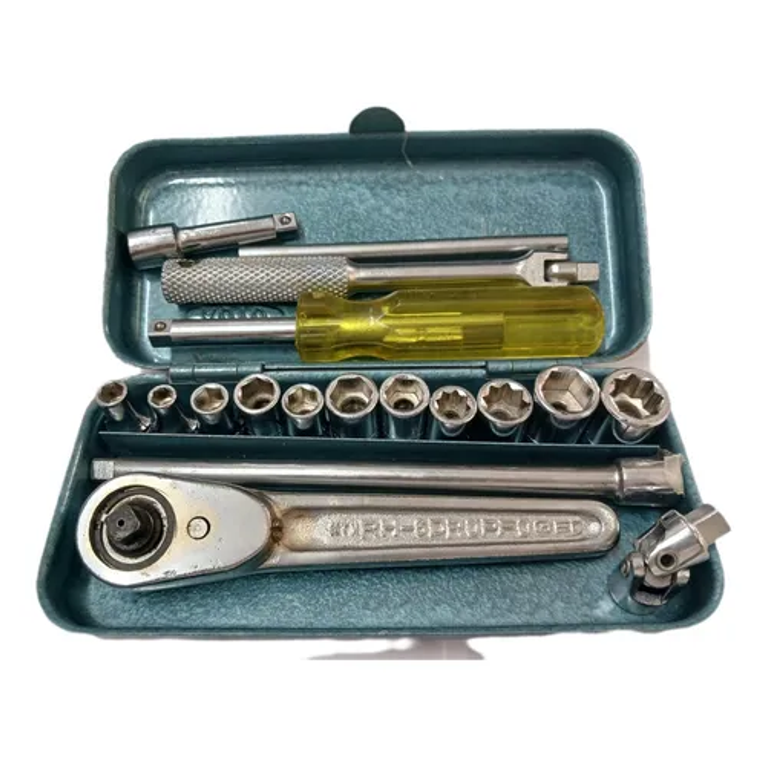 JUEGO DE AUTOCLE ENTRADA 1/4 19 PIEZAS 1