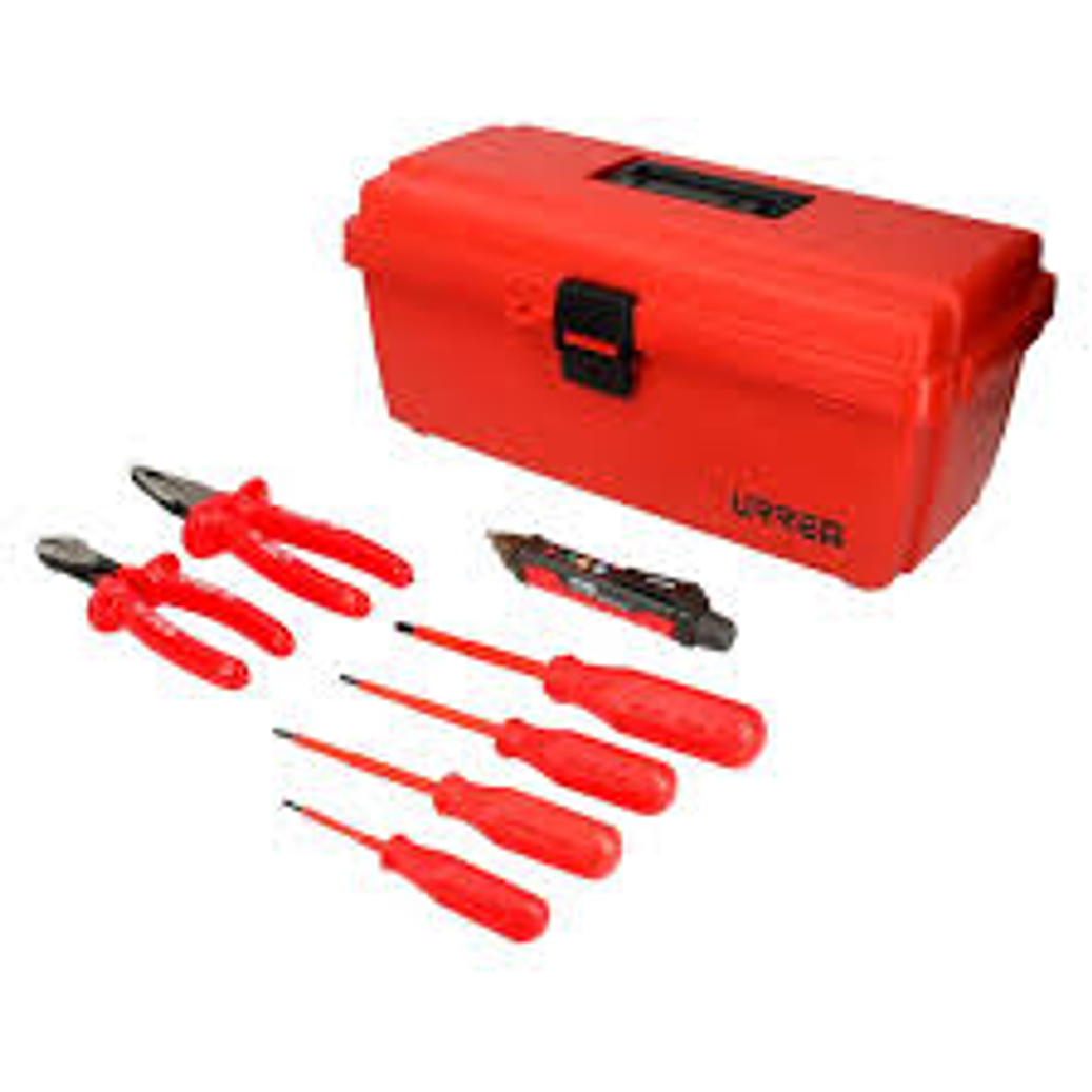 Juego combinado de herramientas para electricista 1000 V, 8 piezas 1