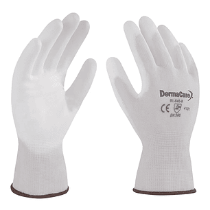 GUANTE NYLON C/POLIURETANO BLANCO #8