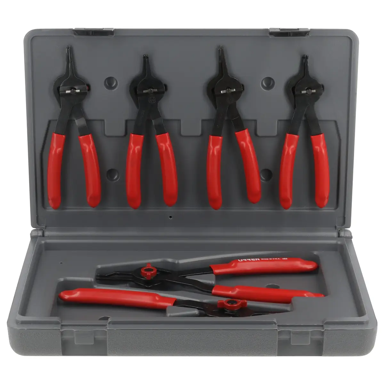 Juego de pinzas para anillos de retención convertibles con mariposa, 6 piezas 1