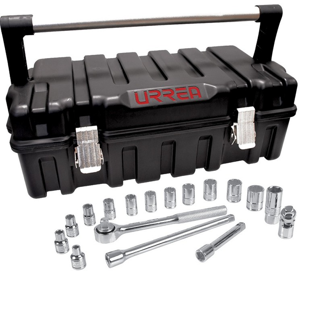 Juego de dados y accesorios cuadro de 1/2