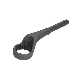 Llave acodada de alta palanca fosfatizada sin cola en pulgadas, 12 puntas, 2 3/16