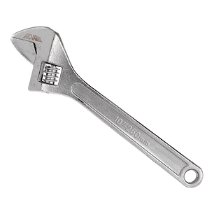 LLAVE AJUSTABLE 10 CROMADA