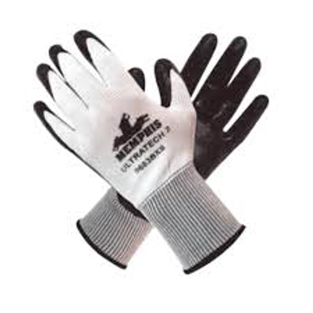 GUANTE NYLON CON NITRILO 9683B T S 1