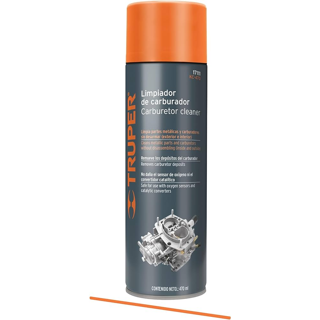 LIMPIADOR DE CARBURADOR DE 470ML 1