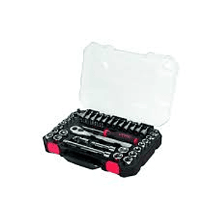 Juego de dados y accesorios cuadro de 3/8