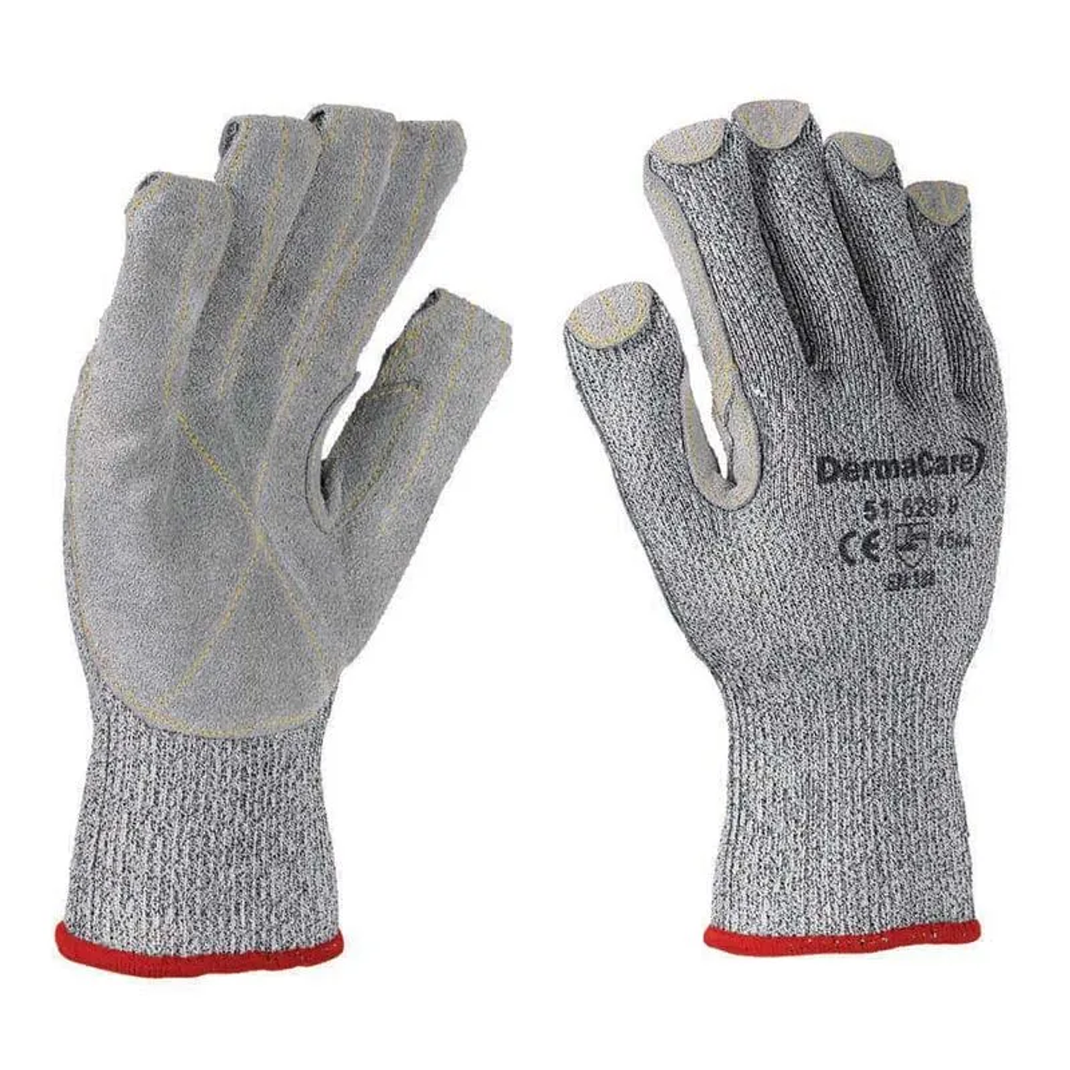 GUANTE ANTI CORTE CON CARNAZA WOLF KING TALLA MEDIANA (TALLA 8) 1