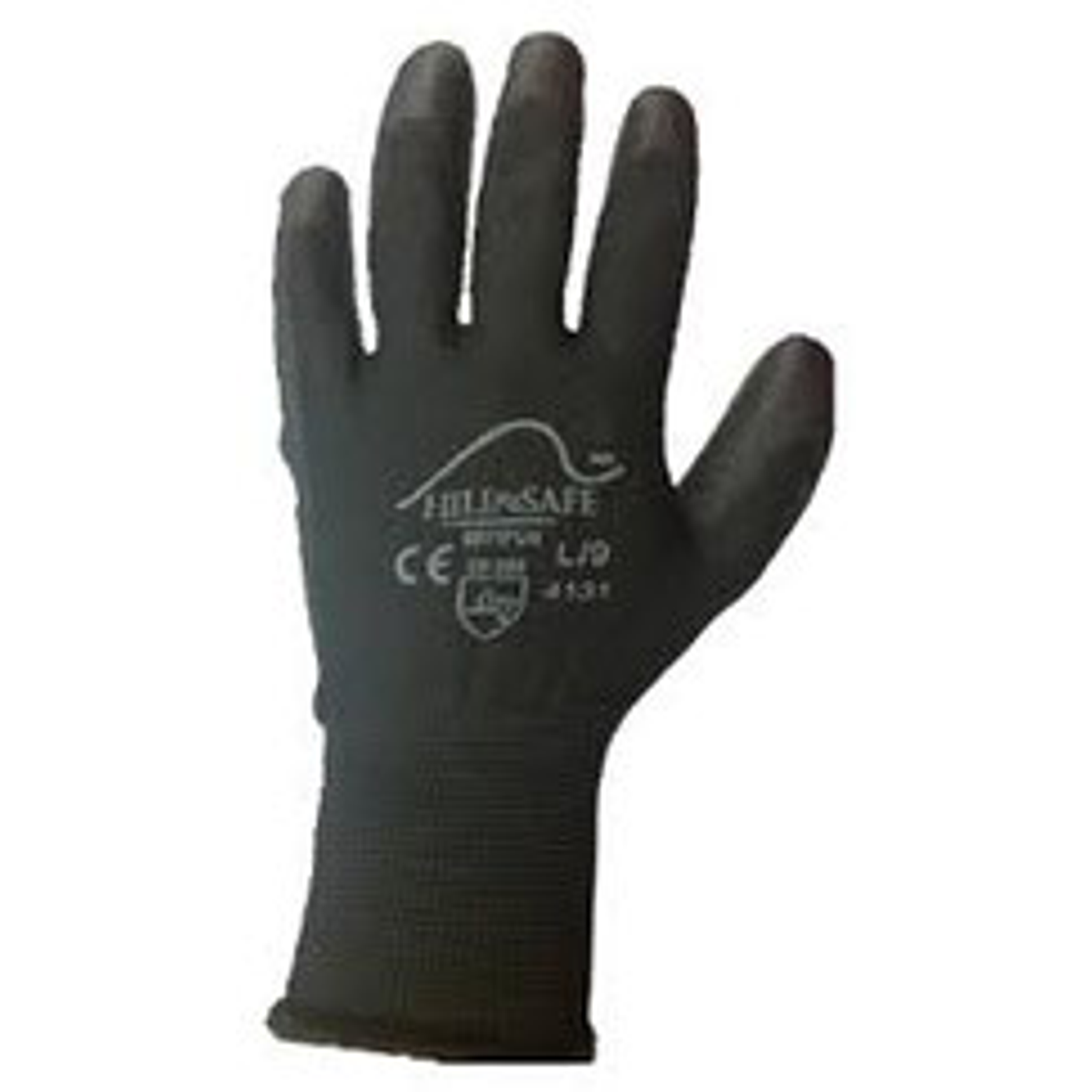 GUANTE NYLON CUBIERTO DE NITRILO # 9 MARCA HILL SAFE 1