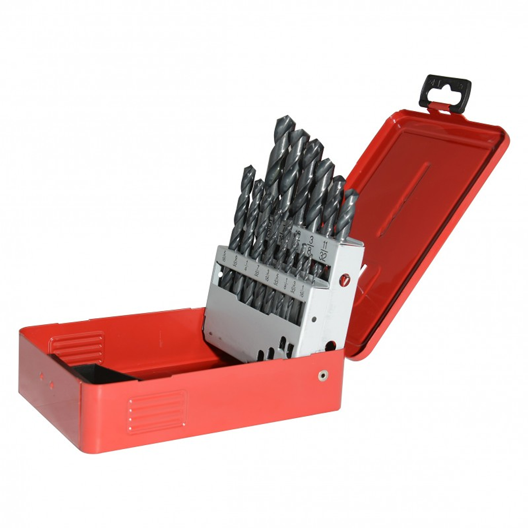 JUEGO DE BROCAS 1/16 A 1/2 15 PZS 1