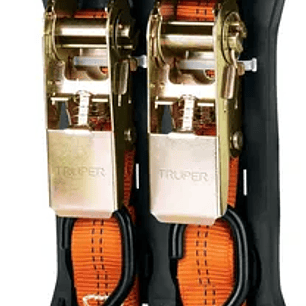ESLINGA CON RATCHET REATA CORREA MEDIA 400KG TRUPER 101739