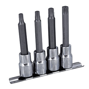 Juego de dados con punta torx cuadro de 1/2