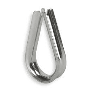 Guardacabo para cable de acero 1/2