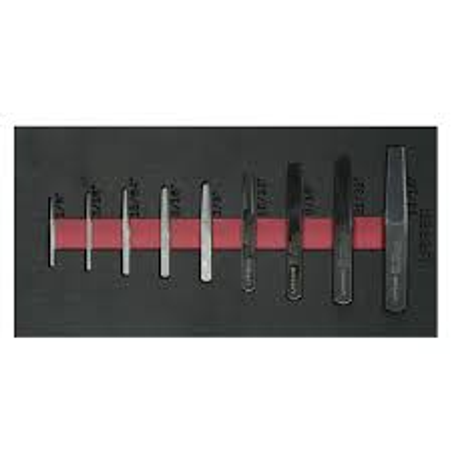 Juego de extractores rectos para tubo, 9 piezas 1