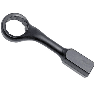 Llave acodada de alta palanca fosfatizada sin cola en pulgadas, 12 puntas, 2 5/8