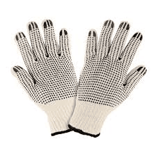 GUANTE PALMA PVC CON FORRO DE ALGODON SHOWA TALLA 9