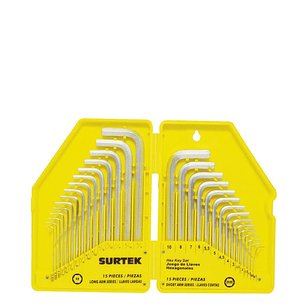 Juego de llaves hexagonales tipo 