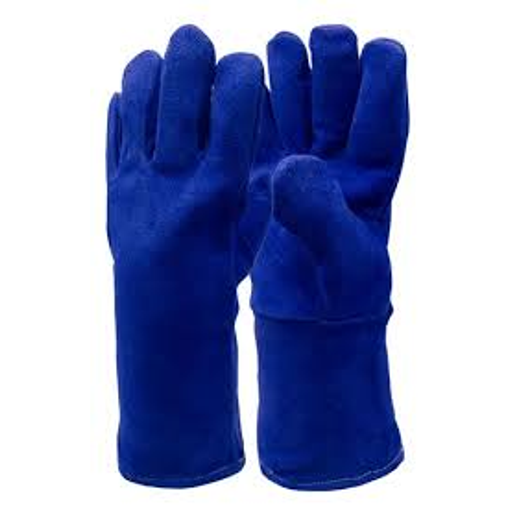 GUANTE AZUL AFELPADO 1