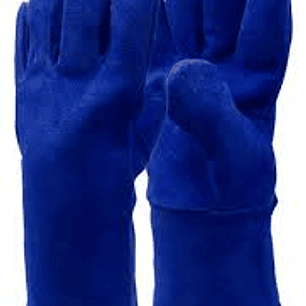 GUANTE AZUL AFELPADO