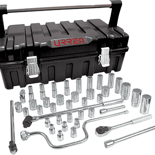 Juego de dados y accesorios cuadro de 1/2