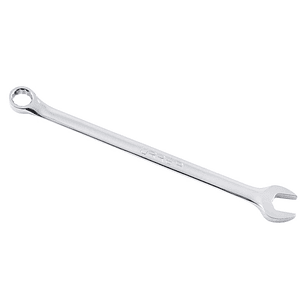 Llave combinada extra larga pulido espejo en pulgadas, 12 puntas, 3/4