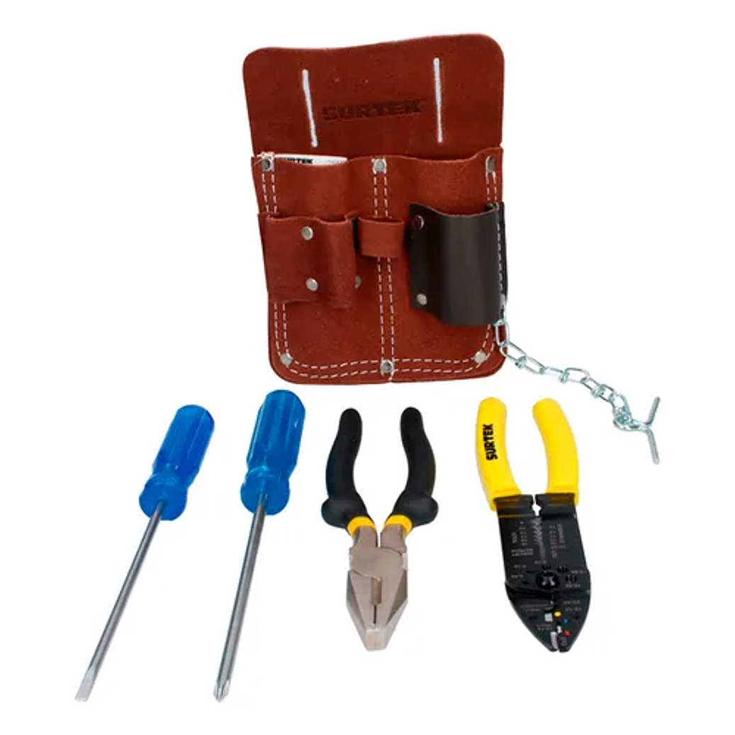 Juego combinado de herramientas para electricista, 5 piezas 1