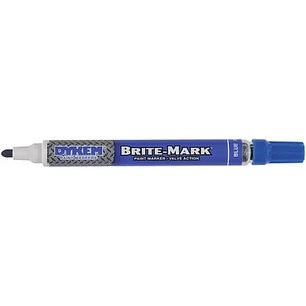 MARCADOR BRITE MARK AZUL MEDIANO/DYKEM MOD. 84001