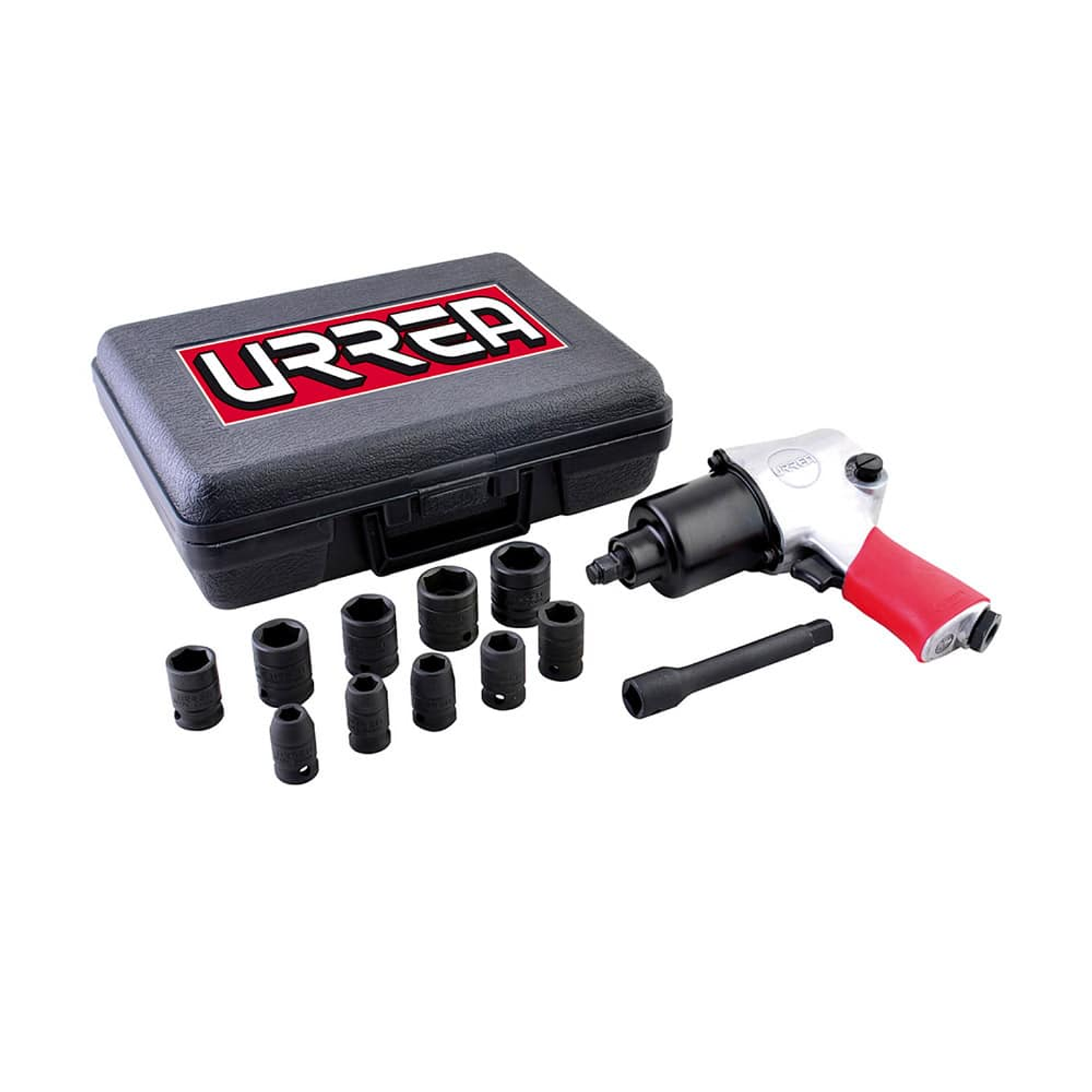 Juego de pistola de impacto neumática cuadro de 1/2