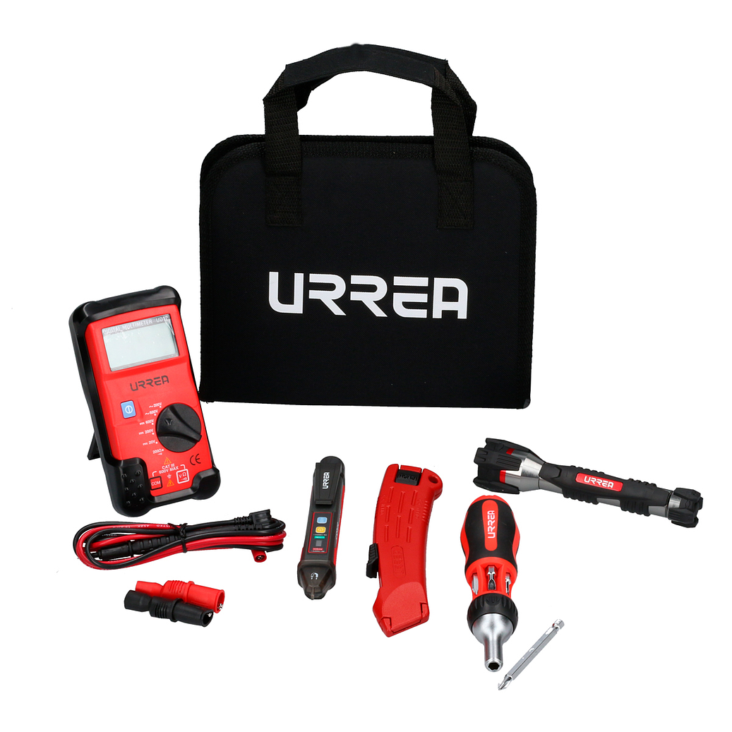 Juego de herramienta con multímetro, 6 piezas 1
