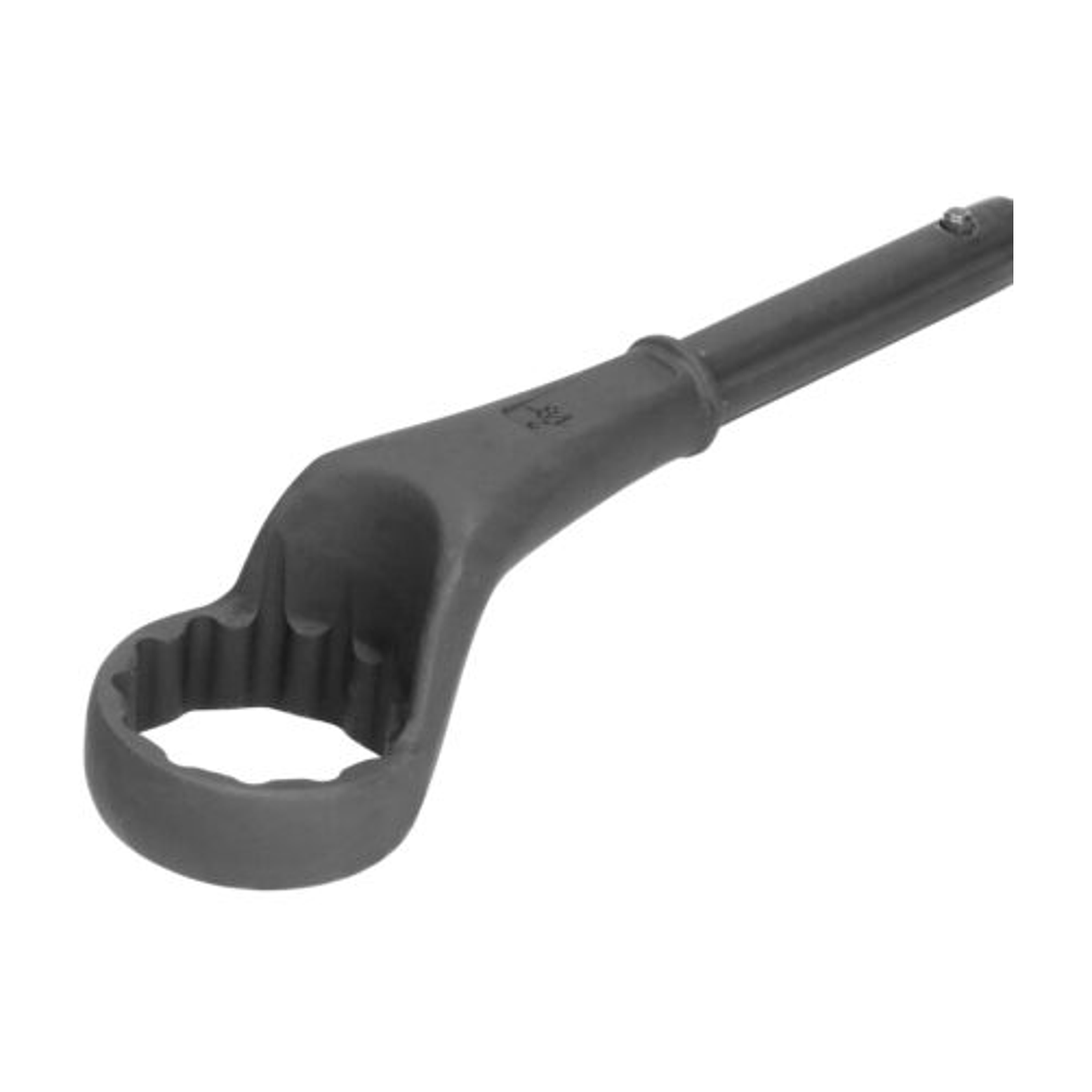 Llave acodada de alta palanca fosfatizada sin cola en pulgadas, 12 puntas, 3 1/2