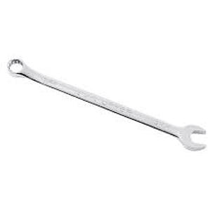 Llave combinada extra larga pulido espejo métrica, 12 puntas, 13 mm