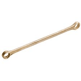 Llave de estrías de bronce aluminio antichispa de 15° en pulgadas de 1 7/16